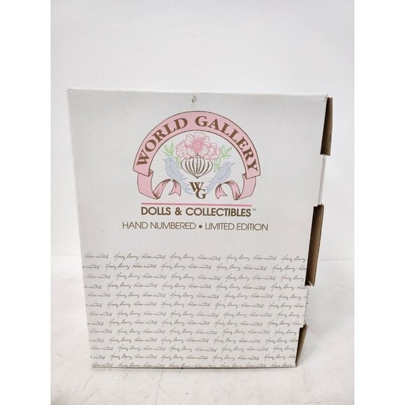 World Gallery By Valeria Shelton Porcelain Doll Ben New in Box - Picture 4 of 11